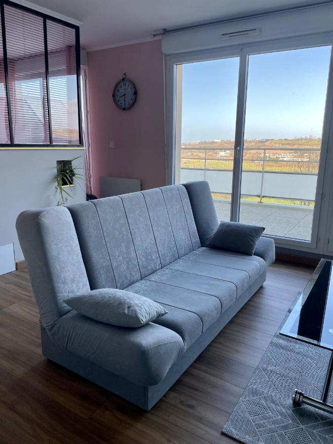Le Panorama, Echappee Mer Dieppe & Parking Prive Apartment Rouxmesnil-Bouteilles Luaran gambar